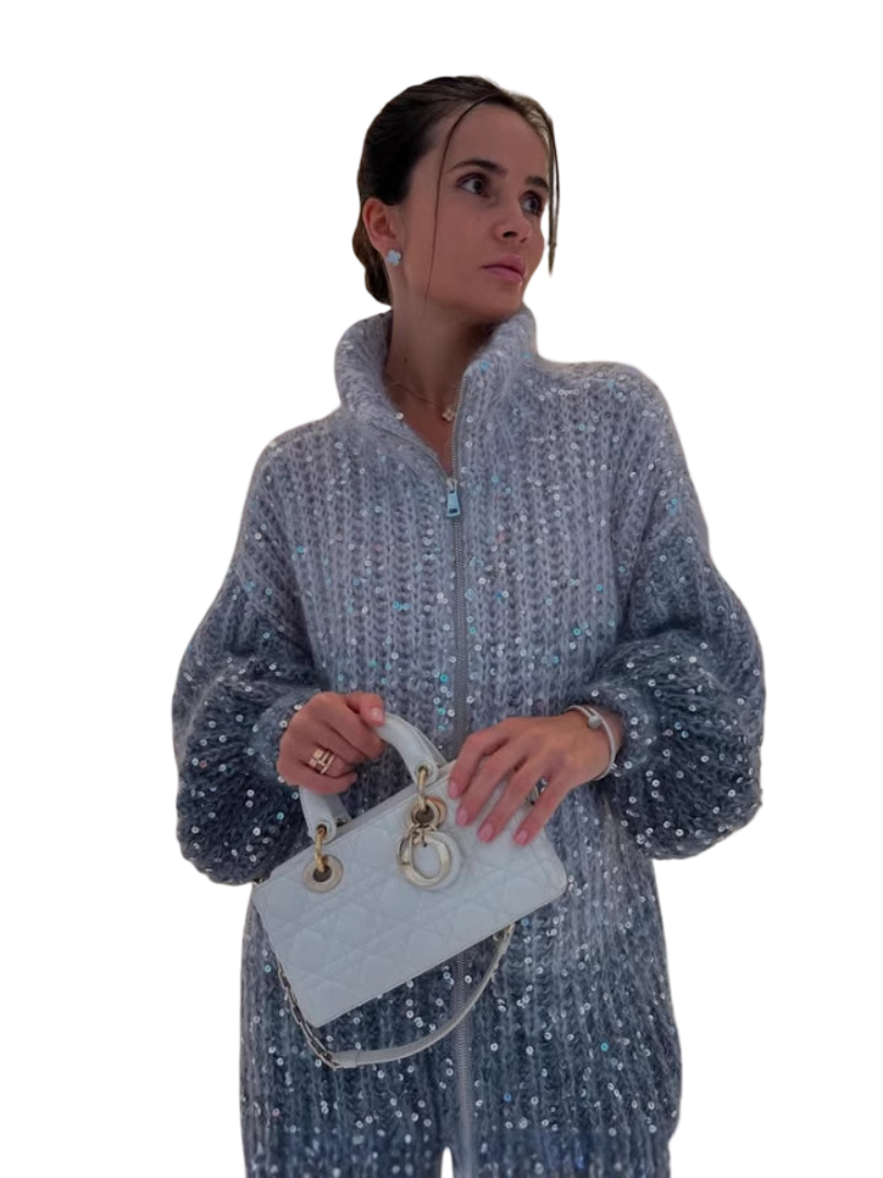 TFW Glitter cardigan